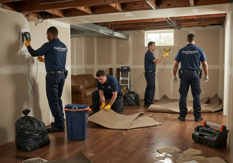 Flood DamageMaterial Assessment and Debris Removal process in McDonald, PA